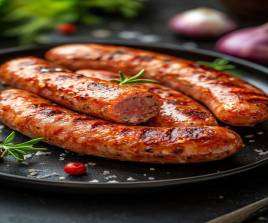 SAUCISSE FRAICHE POELEE